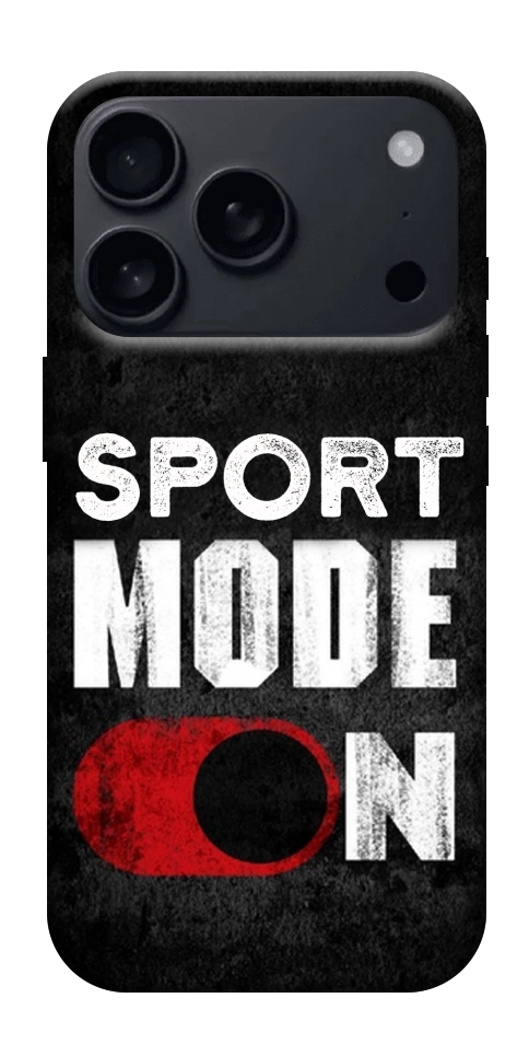 Чехол Sport mode on для iPhone 17 Pro Max