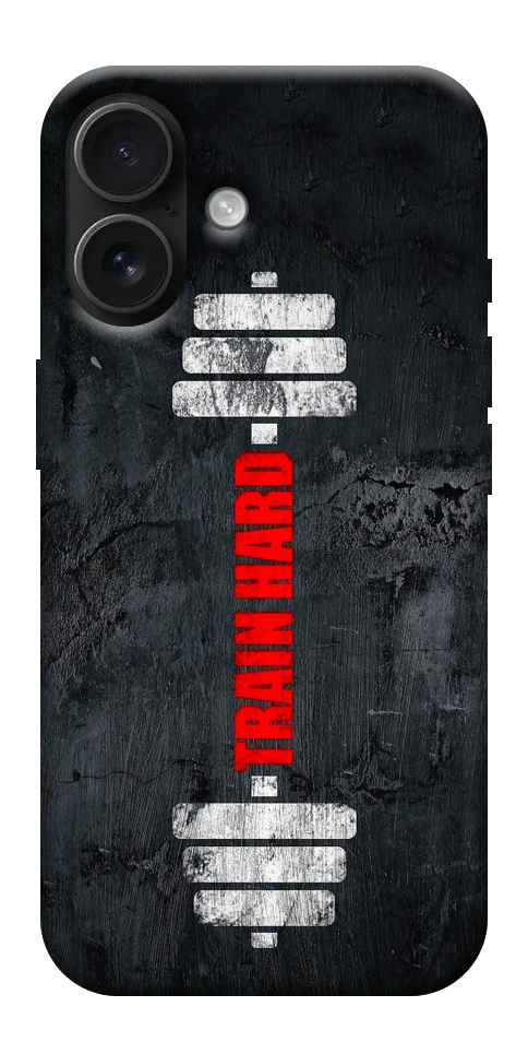 Чехол Train hard для iPhone 17