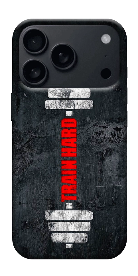 Чехол Train hard для iPhone 17 Pro Max