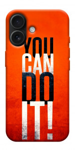 Чехол You can do it для iPhone 17