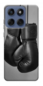 Чохол Чорні боксерські рукавички для Motorola Edge 60 Fusion