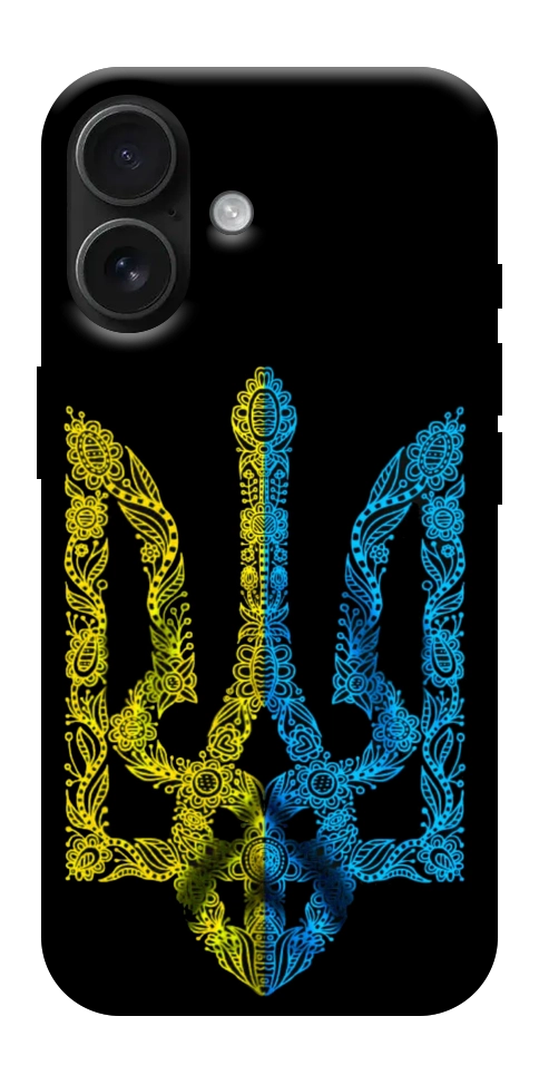 Чехол Жовтоблакитний герб для iPhone 17