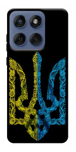 Чохол Жовтоблакитний герб для Motorola Edge 60 Fusion