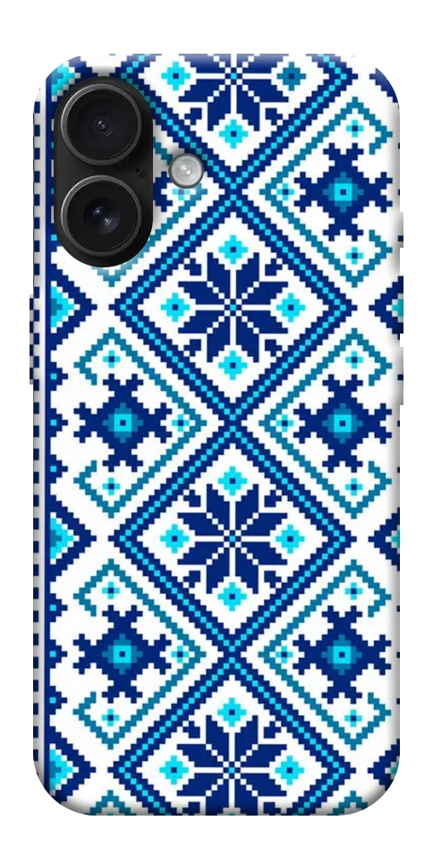 Чехол Синя вишиванка для iPhone 17