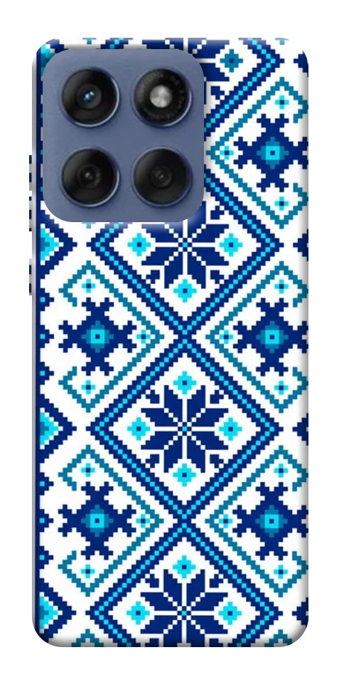Чехол Синя вишиванка для Motorola Edge 60 Fusion