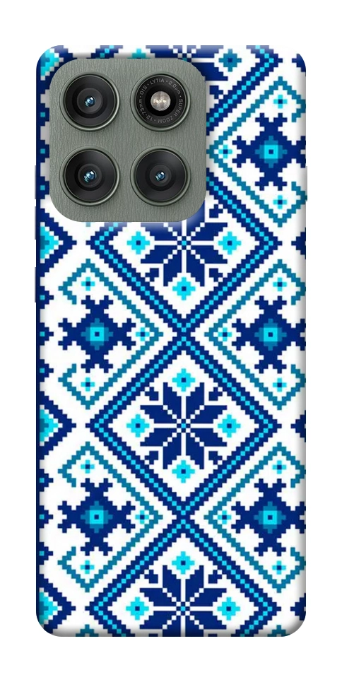 Чехол Синя вишиванка для Motorola Edge 60 Pro