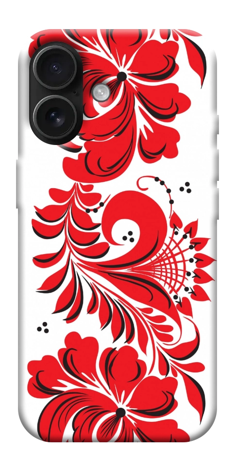 Чехол Червона вишиванка для iPhone 17