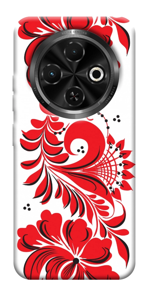 Чохол Червона вишиванка для TECNO Spark 30C (KL5n)