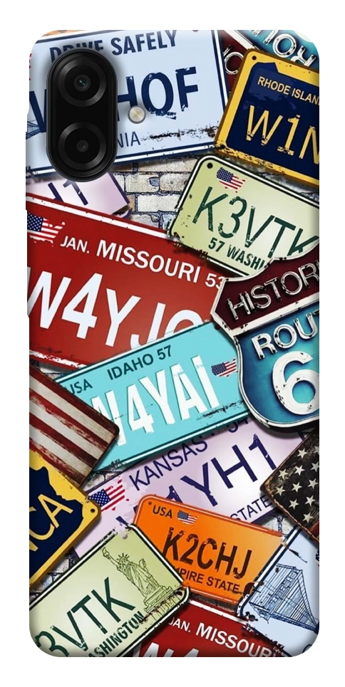 Чехол License plate для Galaxy A07