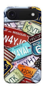 Чехол License plate для iPhone 17 Air