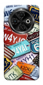 Чохол License plate для TECNO Spark 30C (KL5n)