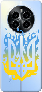 Чехол для Realme 12 4G Герб v1 (Жовтий)