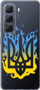 Чохол для Infinix Hot 50 4G Герб v1 (Жовтий)