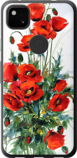 Чехол для Google Pixel 4A Маки (Белый)