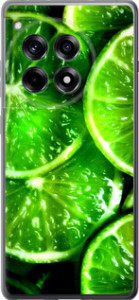 Чохол для OnePlus 12R Зелёні дольки лимона (Зелений)