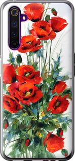 Чохол для Realme 6 Pro Маки (Білий)