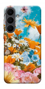 Чехол Летние цветы для Galaxy S25 FE