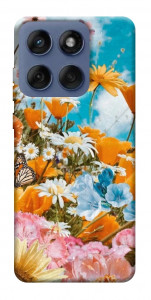 Чохол Літні квіти для Motorola Edge 60 Fusion
