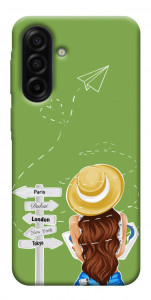 Чехол Travel girl для Galaxy A17 5G