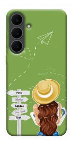 Чехол Travel girl для Galaxy S25 FE