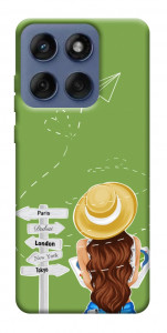 Чохол Travel girl для Motorola Edge 60 Fusion