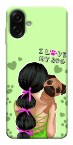 Чехол Love my dog для Galaxy A07
