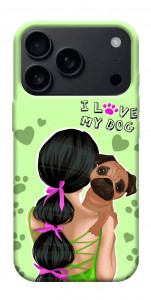 Чохол Love my dog для iPhone 17 Pro Max