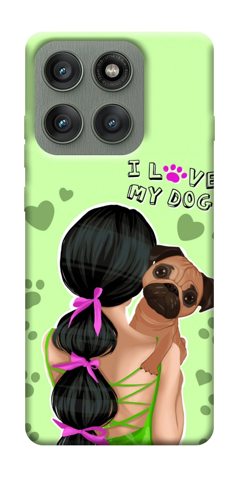 Чохол Love my dog для Motorola Edge 60 Pro