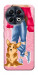 Чохол Girl and corgi для TECNO Spark 30 Pro (KL7)