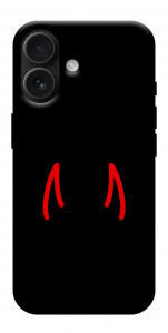 Чохол Red horns для iPhone 17