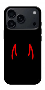 Чохол Red horns для iPhone 17 Pro Max