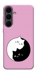 Чехол Коты инь-янь для Galaxy S25 FE