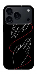 Чехол Плетение рук для iPhone 17 Pro Max