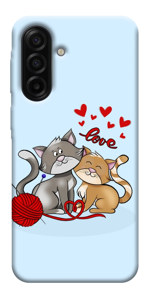 Чехол Два кота Love для Galaxy A17 5G
