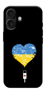 Чохол З Україною в серці для iPhone 17