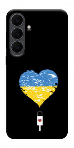 Чехол З Україною в серці для Galaxy S25 FE