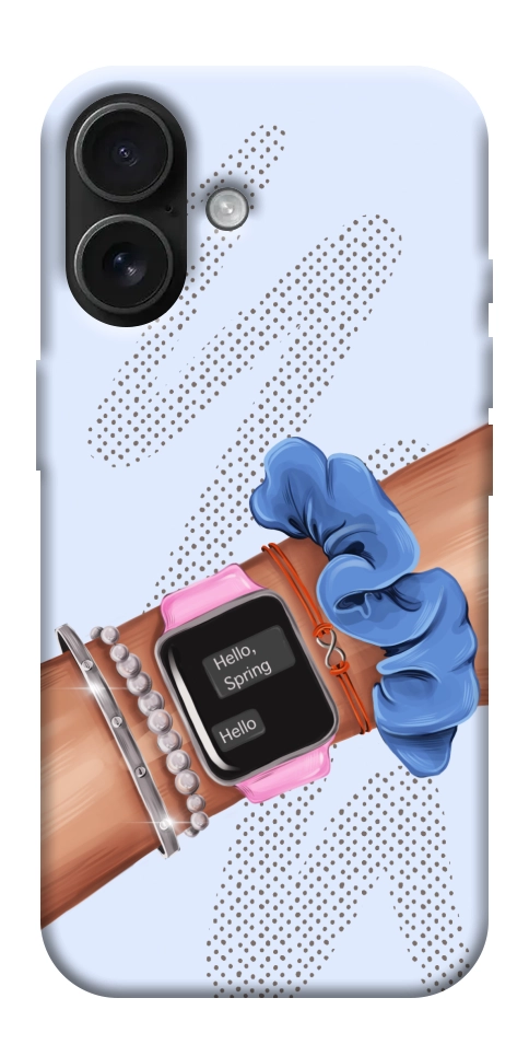 Чохол Hello spring для iPhone 17