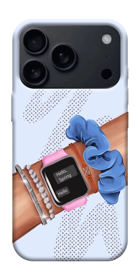 Чехол Hello spring для iPhone 17 Pro Max