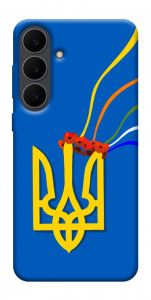 Чехол Квітучий герб для Galaxy S25 FE