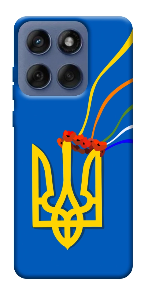 Чохол Квітучий герб для Motorola Edge 60 Fusion