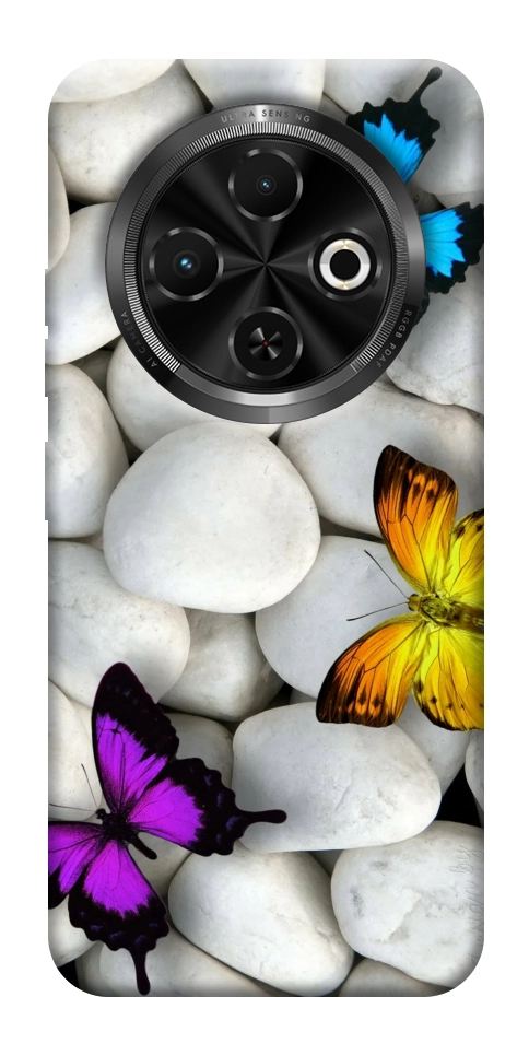 Чехол Butterflies для TECNO Spark 30C (KL5n)