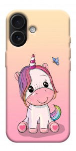 Чохол Сute unicorn для iPhone 17