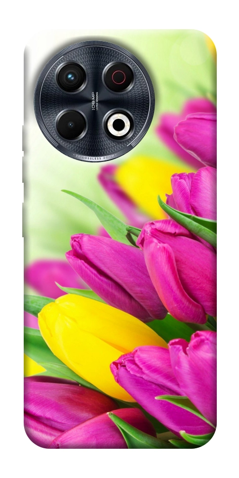 Чохол Барвисті тюльпани для TECNO Spark 30 Pro (KL7)