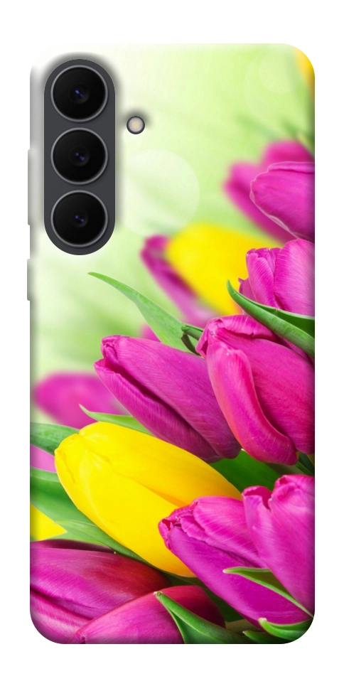 Чехол Красочные тюльпаны для Galaxy S25 FE