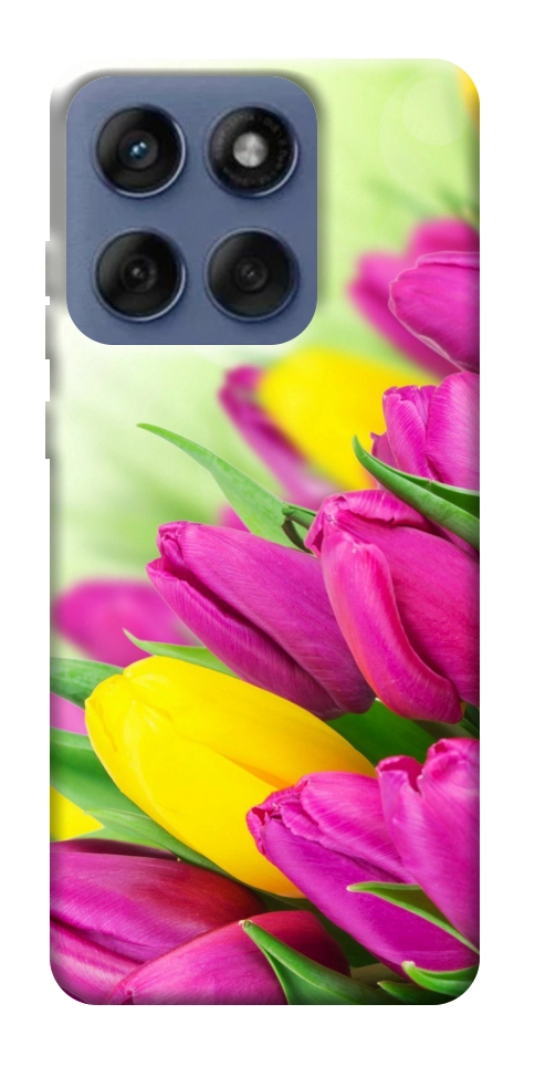 Чехол Красочные тюльпаны для Motorola Edge 60 Fusion