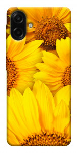 Чехол Букет подсолнухов для Galaxy A07