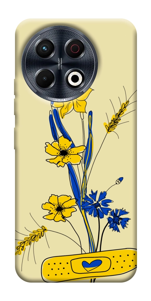 Чохол Українські квіточки для TECNO Spark 30 Pro (KL7)