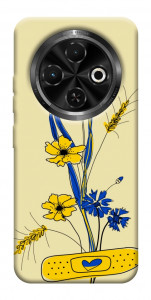 Чехол Українські квіточки для TECNO Spark 30C (KL5n)