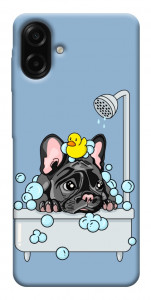 Чехол Dog in shower для Galaxy A07