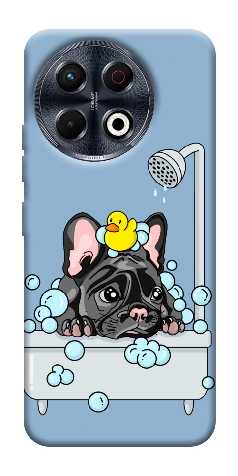 Чохол Dog in shower для TECNO Spark 30 Pro (KL7)